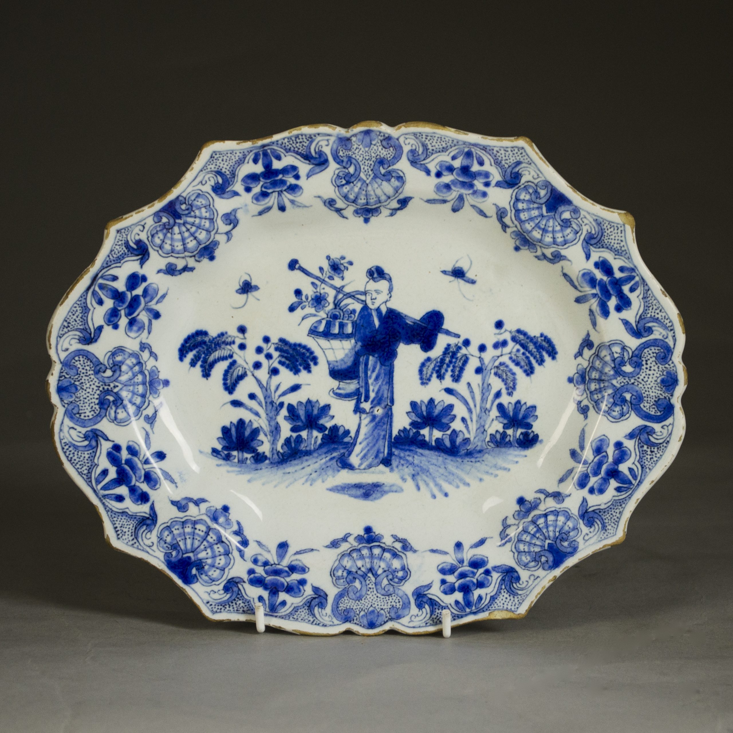 Small Dutch Delft Dish