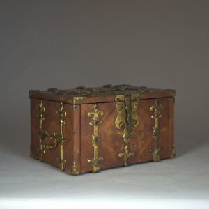 Flemish Mounted Kingwood Travelling casket